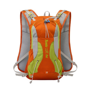 Waterproof Camping running Backpack +1L Water Bag