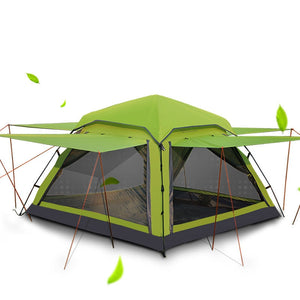 Flytop 3-4 person Waterproof Tent Ultralight Quick Automatic Opening Outdoor