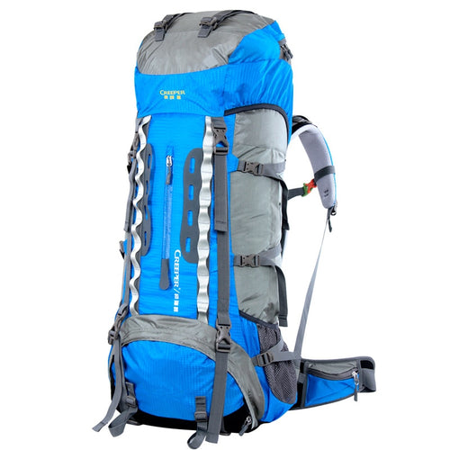 70L Nylon Waterproof  Camping Hiking Outdoor Backpack
