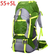 Load image into Gallery viewer, 60L professional Travel Climbing Backpacks