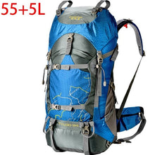 Load image into Gallery viewer, 60L professional Travel Climbing Backpacks