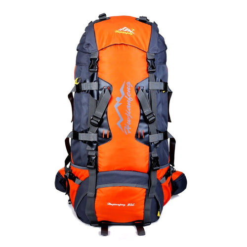 80L Outdoor Mountaineering  Hiking Backpack