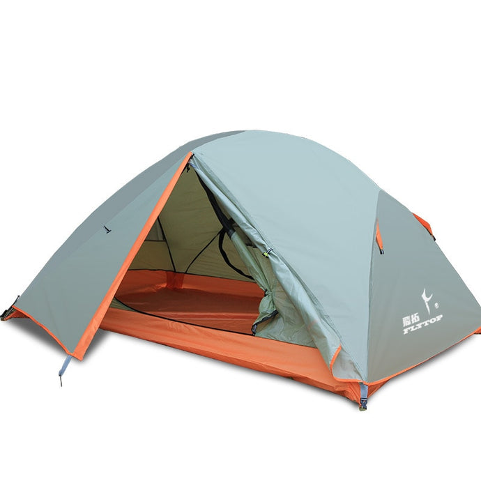 Flytop Aluminum Alloy Pole Camping Tent 1-2 person
