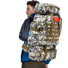 Load image into Gallery viewer, 70L Camouflage Army Tactical Backpack