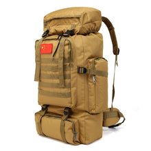 Load image into Gallery viewer, 70L Camouflage Army Tactical Backpack