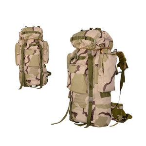 80L Outdoor Backpack Large Capacity Camping Camouflage Backpack